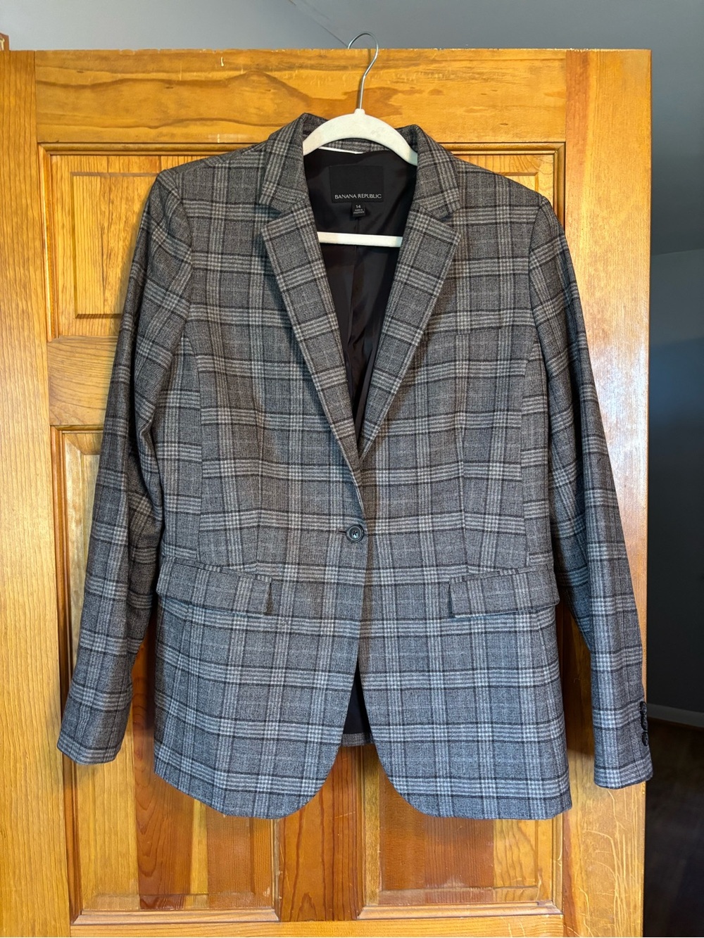 Banana Republic Plaid Jaclet